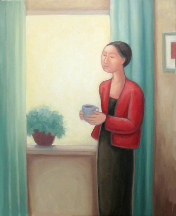 Morning 2003, an oil painting by Ruth Councell